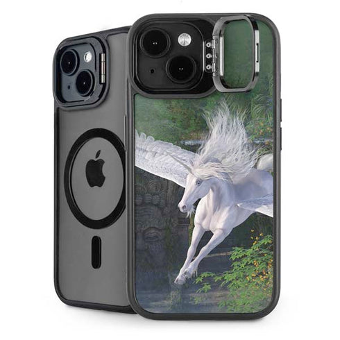 Soaring Pegasus by Laurie Prindle iPhone 14 Kickstand Case